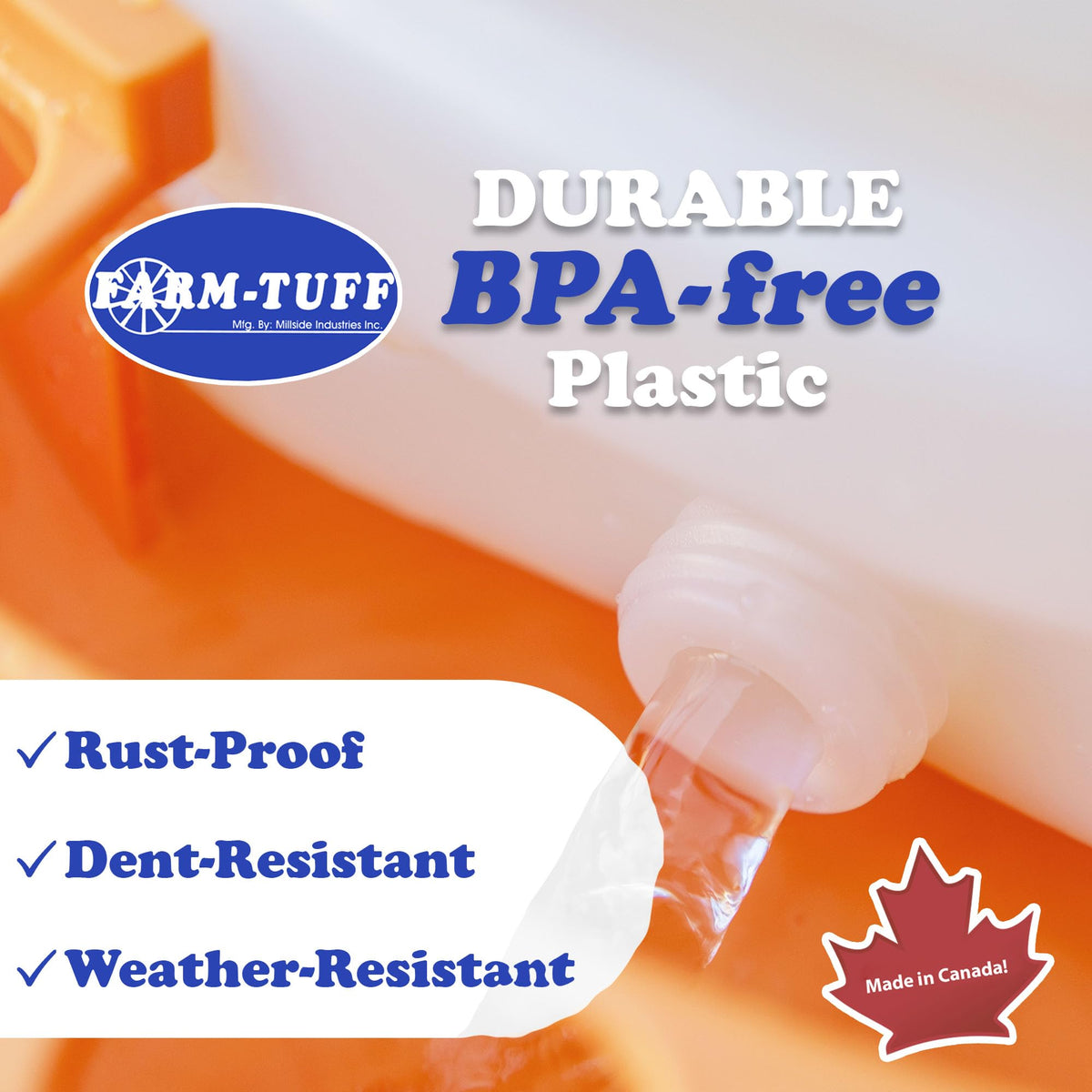 3 Gallon BPA-Free Plastic Poultry Waterer O208