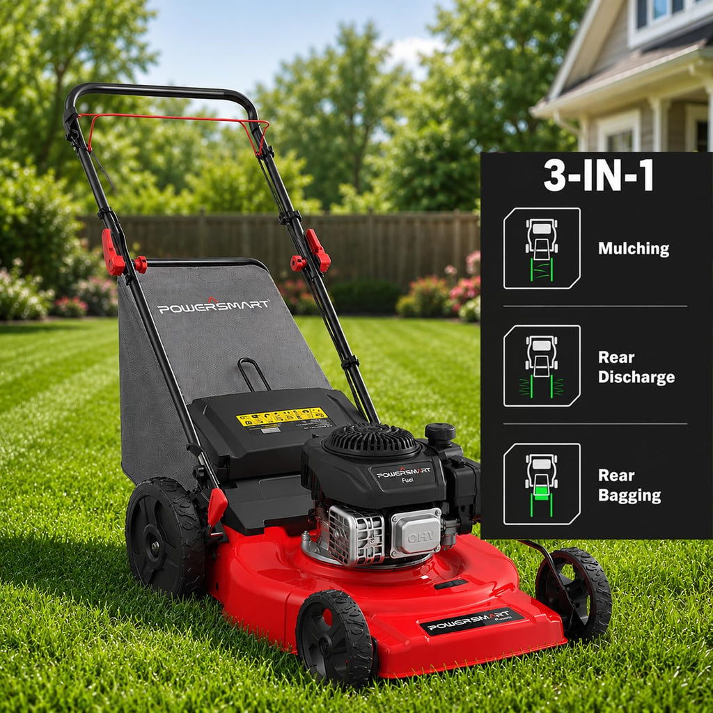21" Gas Self-Propelled Lawn Mower H19269