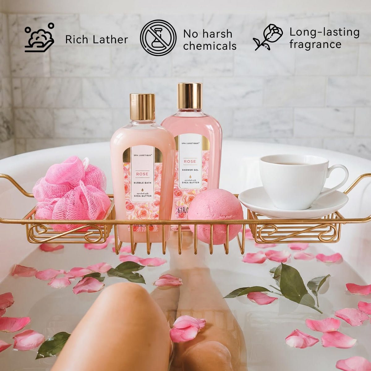 Rose 10pc Spa Gift Set Z650
