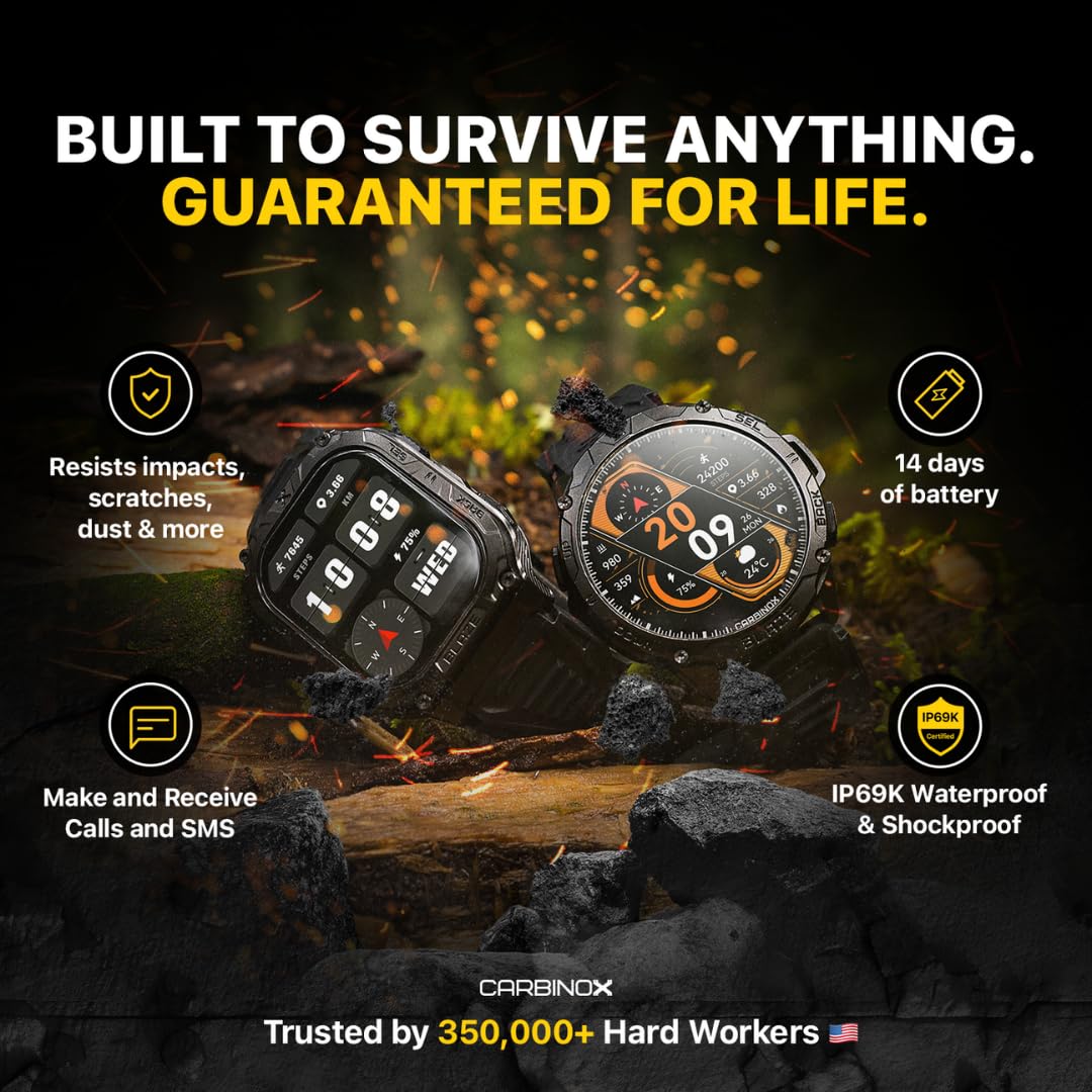 Rugged Smart Watch with GPS Z329283