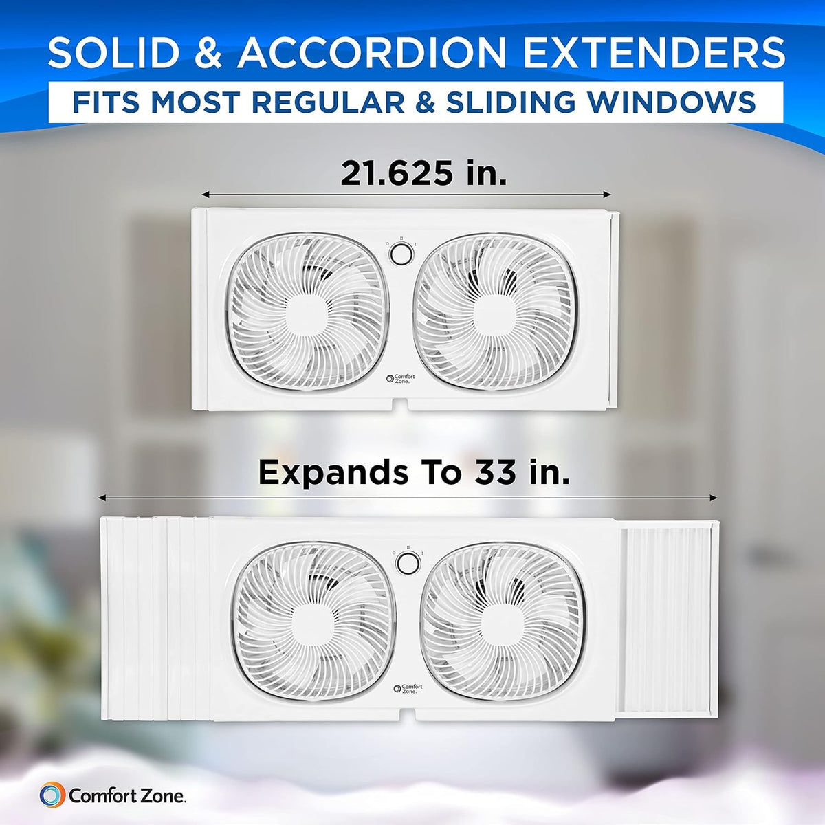 Twin Window Fan with 2 Speeds G82040
