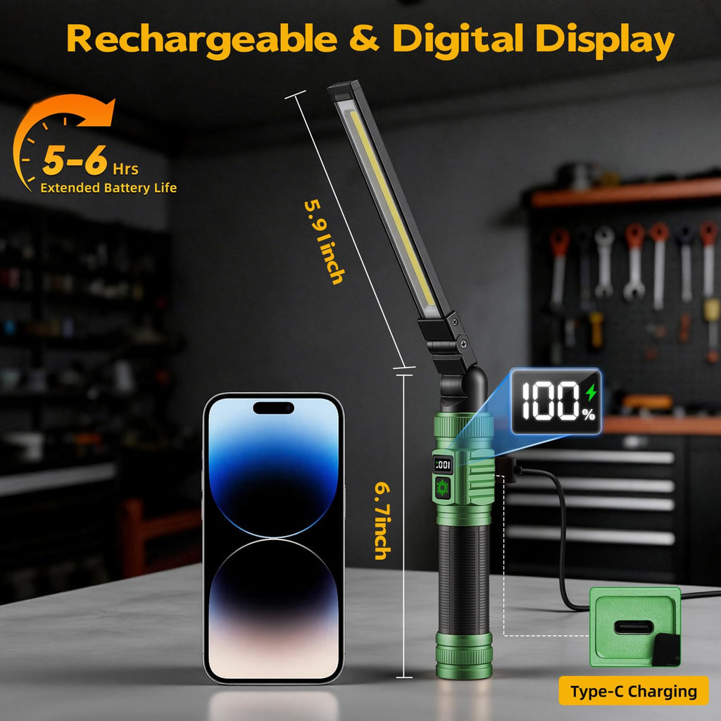 Rechargeable Magnetic LED Work Light M511