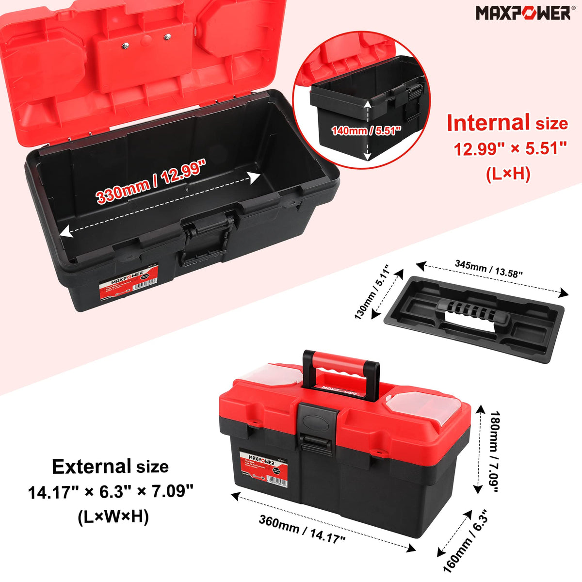 Small Plastic Tool Box with Handle S655911