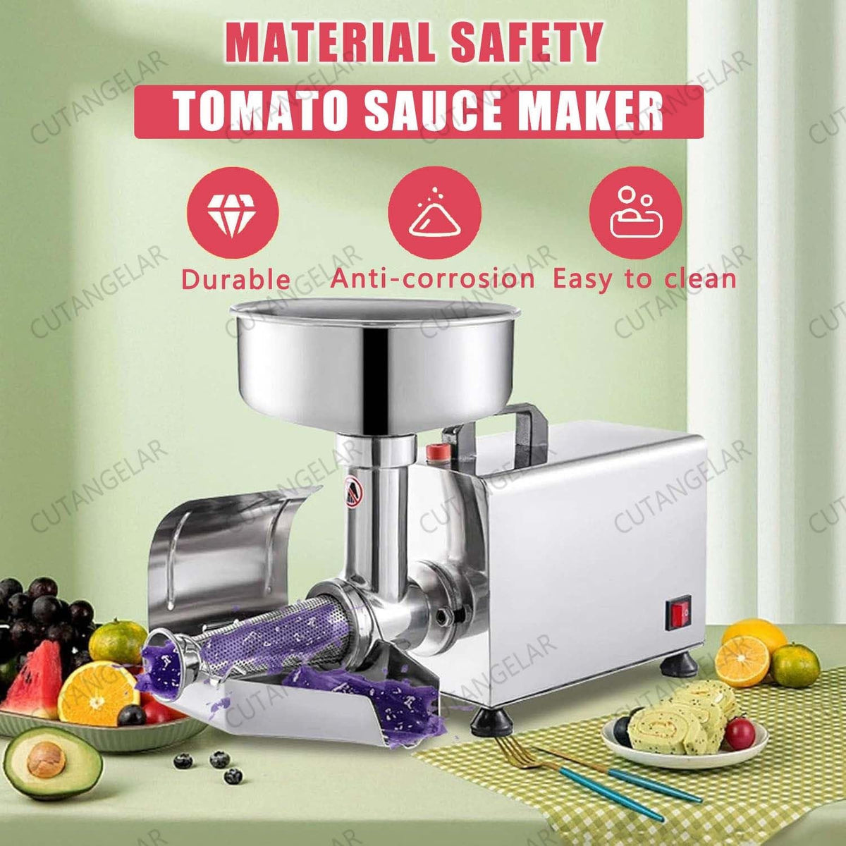 450W Stainless Steel Electric Jam Maker K56105