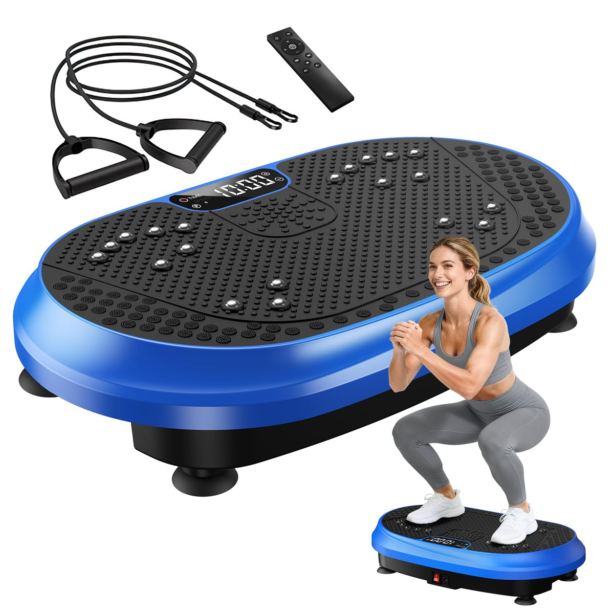 Vibration Plate Exercise Machine 450 lbs Capacity B94177