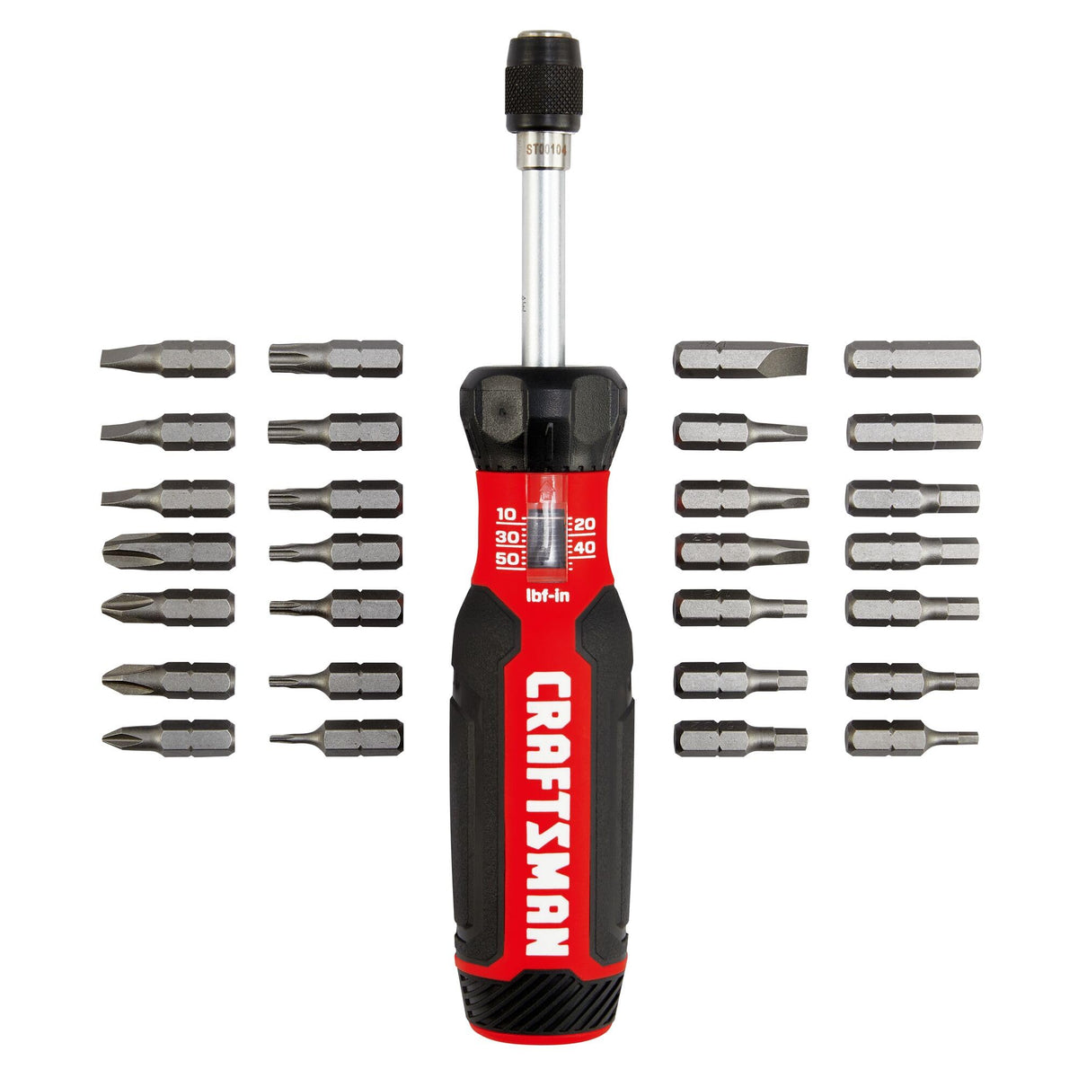 29 Piece Torque Screwdriver Set with Storage D254