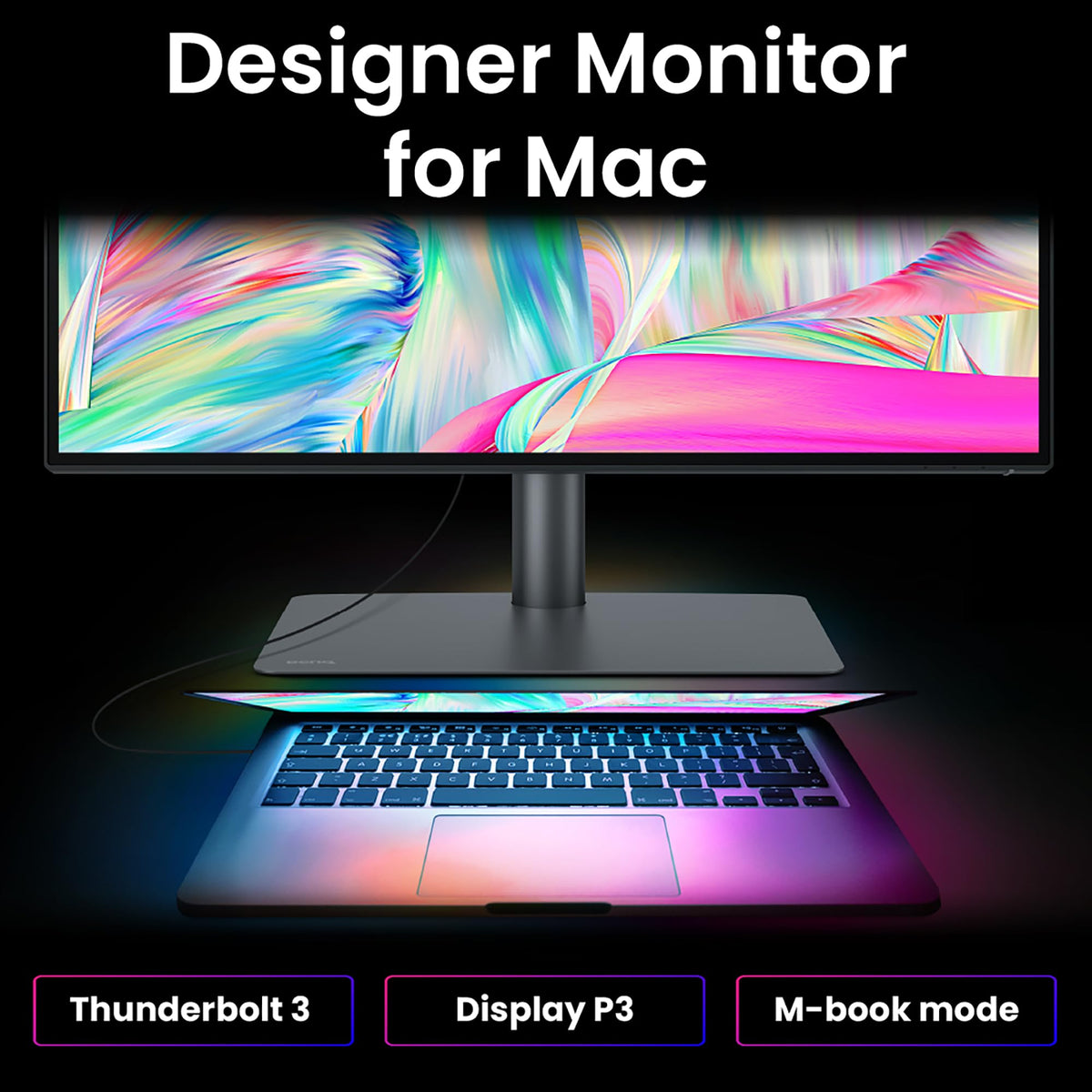 32 Inch 4K IPS Black UHD Thunderbolt Monitor K991292