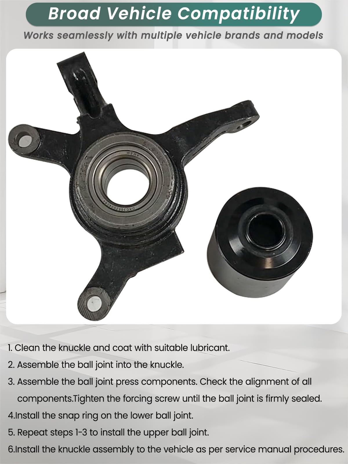 14 Piece Ball Joint Service Adapter Set M226