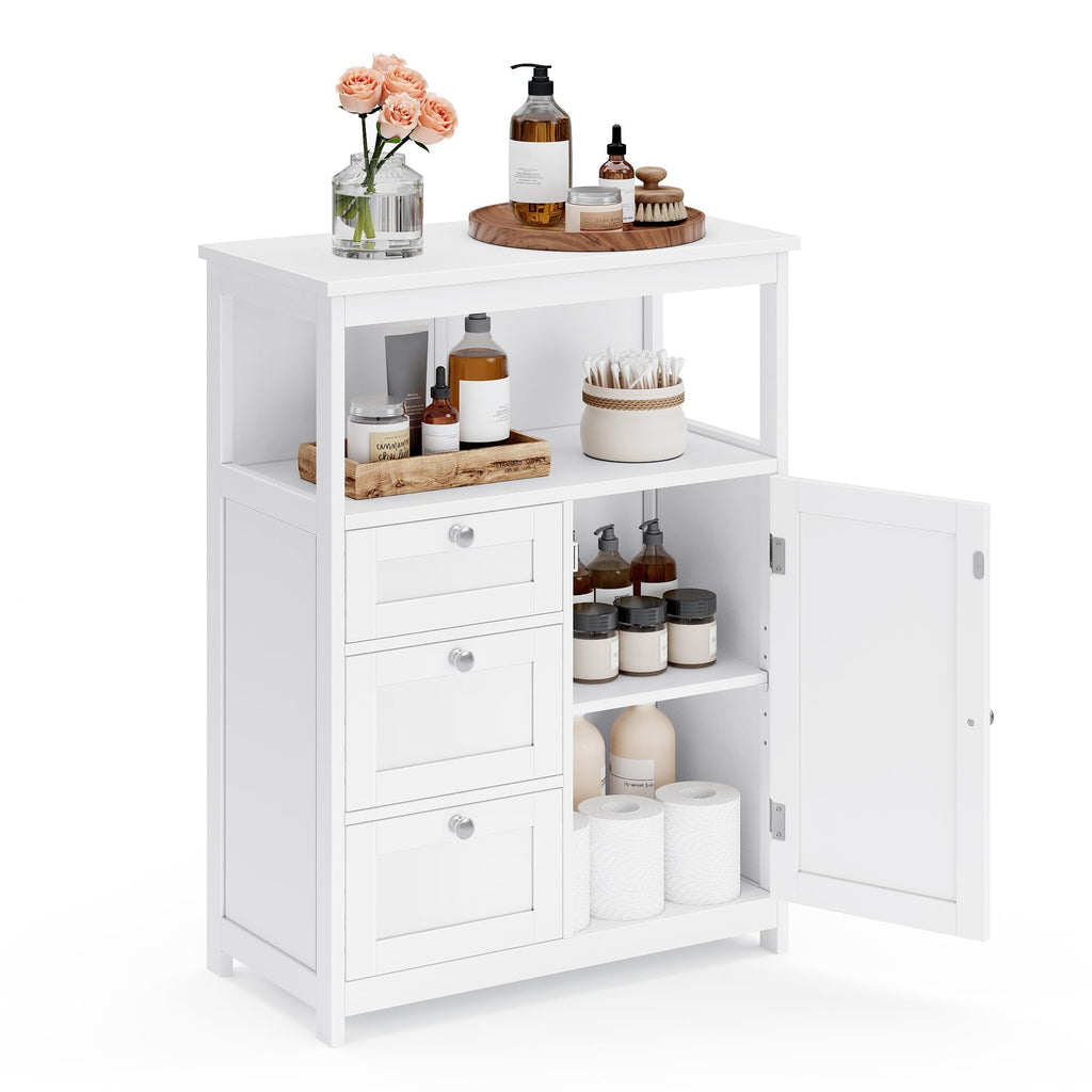 Bathroom Storage Cabinet with 3 Drawers Q733