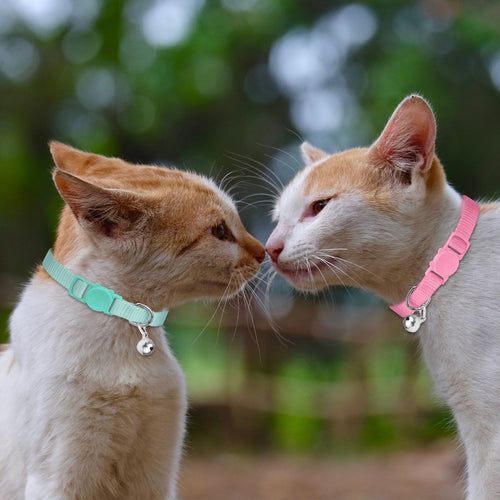 16 PCS Breakaway Cat Collars with Bell H9859