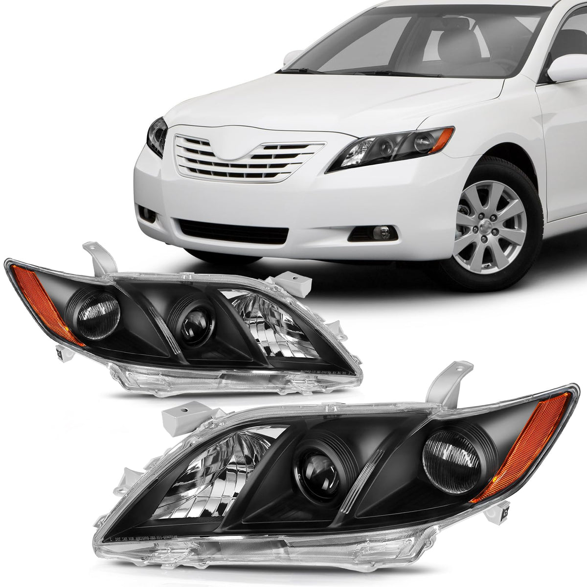 Headlight Assembly Set Q166