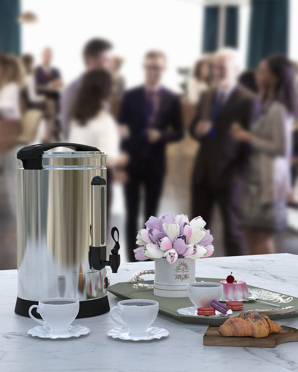 120 Cup Stainless Steel Electric Coffee Urn J195067