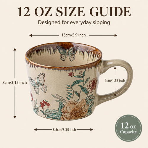 12 oz Ceramic Mug F517