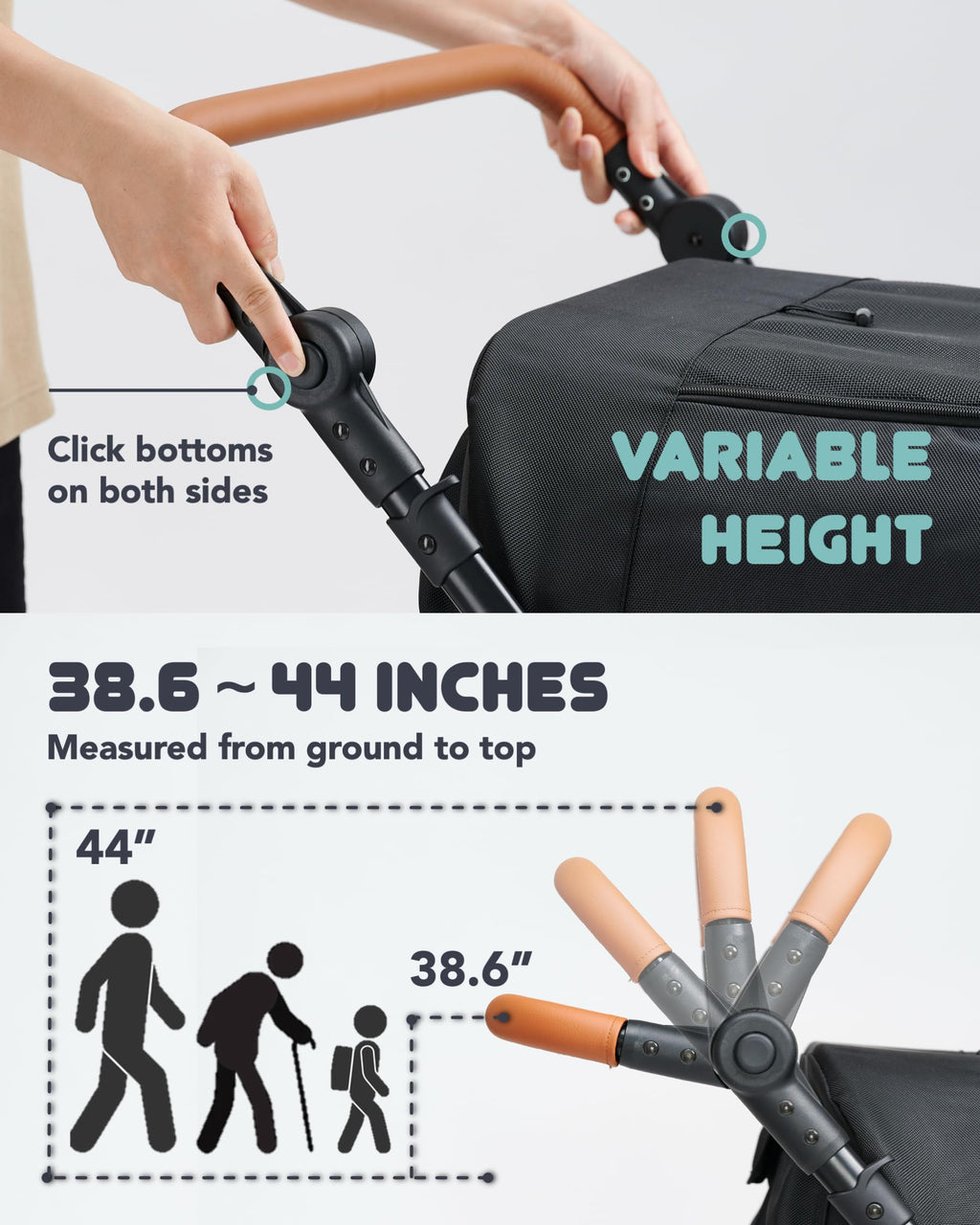 Large Pet Stroller A215629