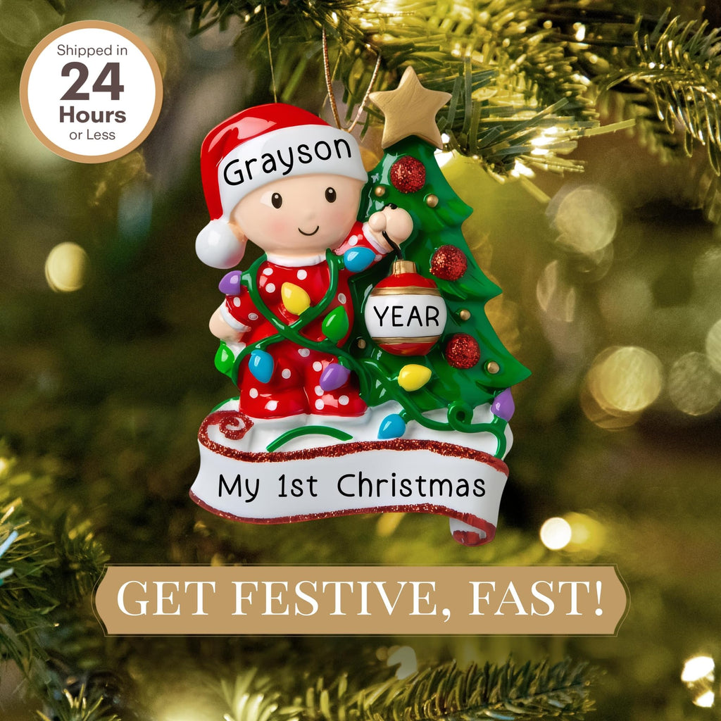 Baby's First Christmas Ornament 2026 D11729