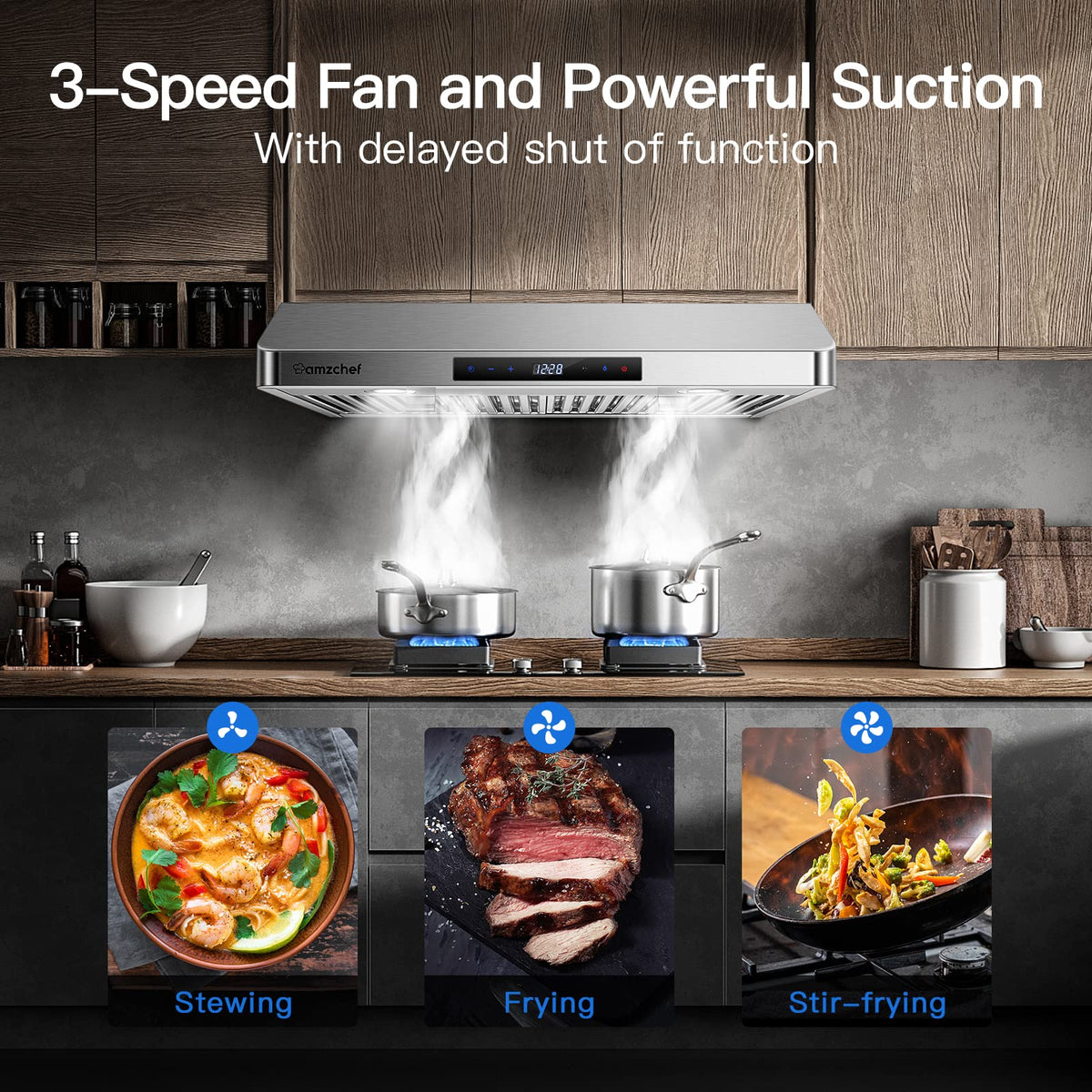 30" Stainless Steel Under Cabinet Range Hood M685
