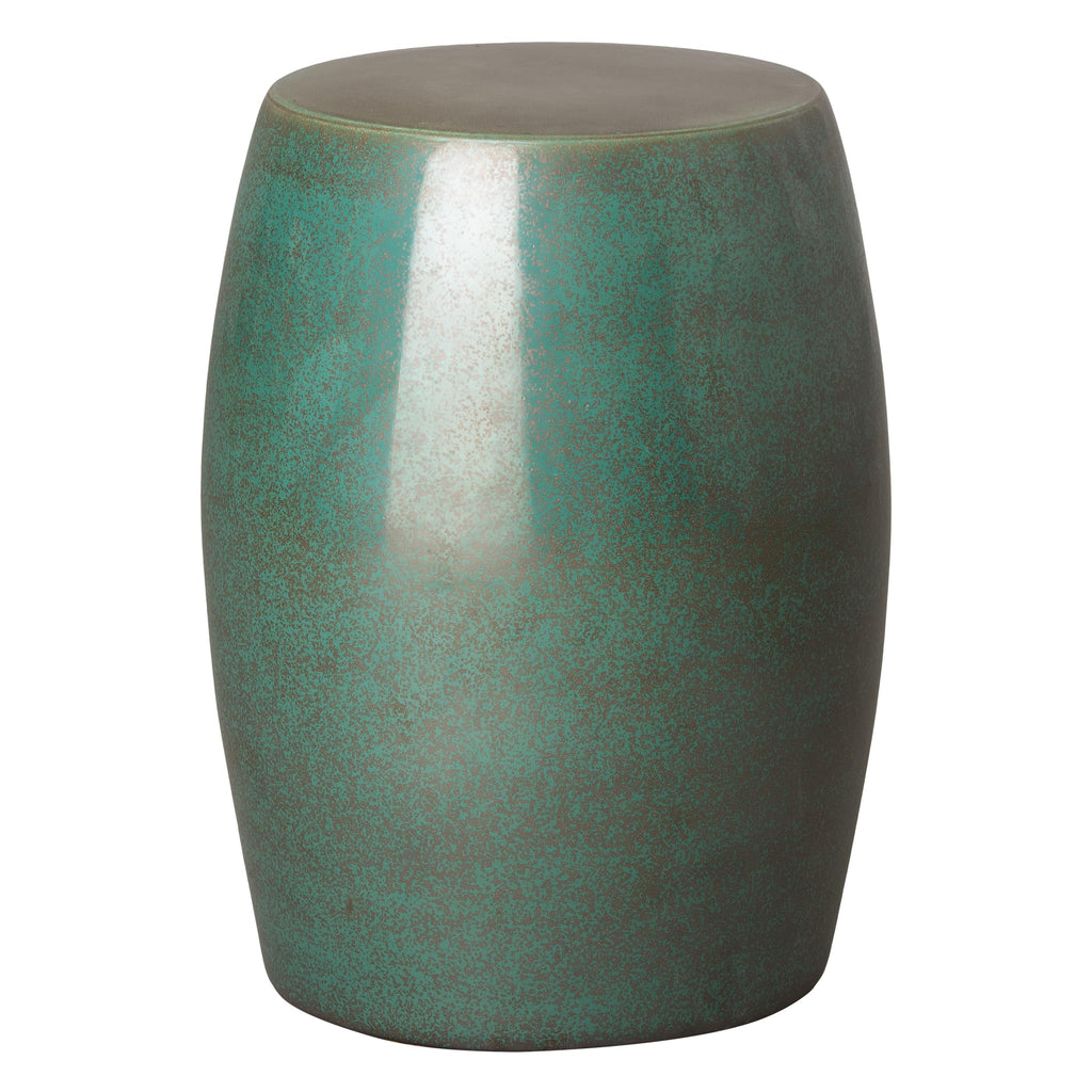 19 in. Round Ceramic Garden Stool A764826