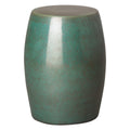 19 in. Round Ceramic Garden Stool A764826