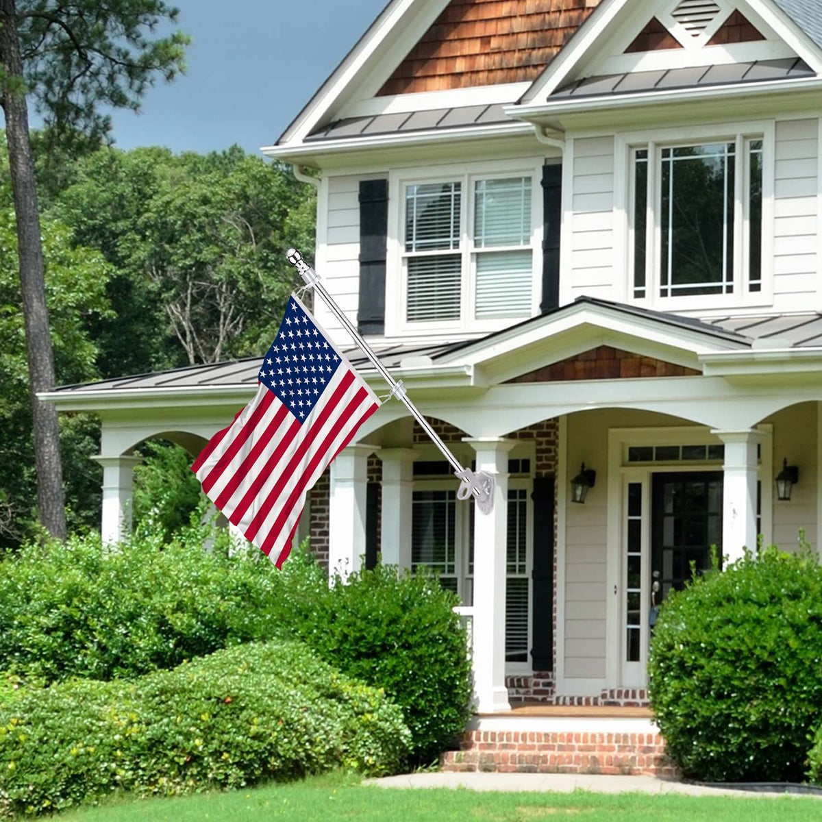 2 Pack 6 ft 1 inch Flag Poles S309512