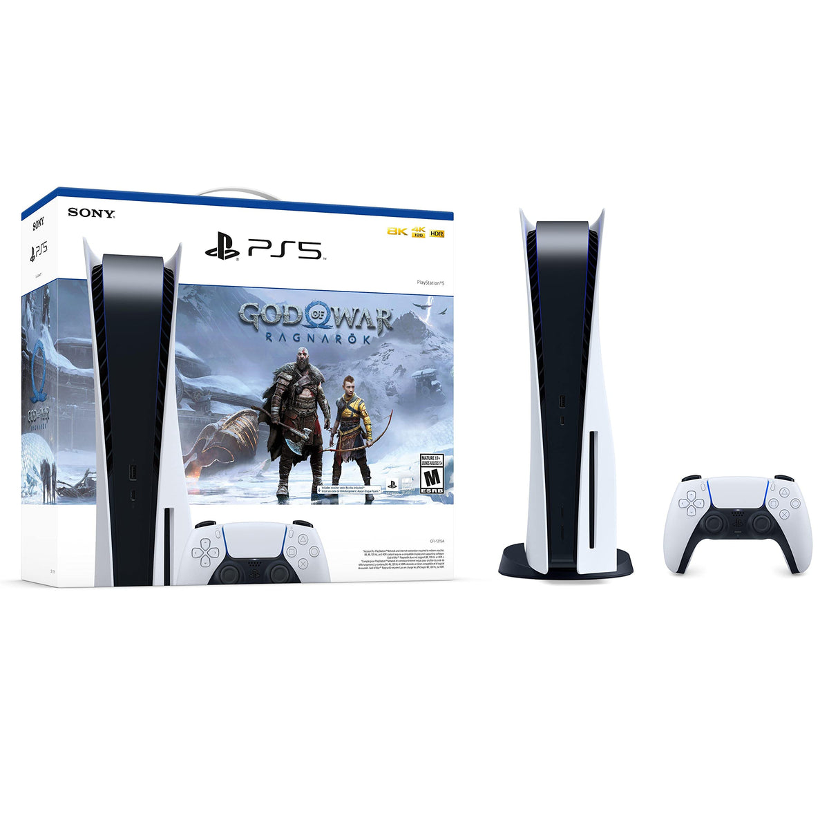 PS5 Disc Version Gaming Console 825GB SSD 4K Blu-ray S4934