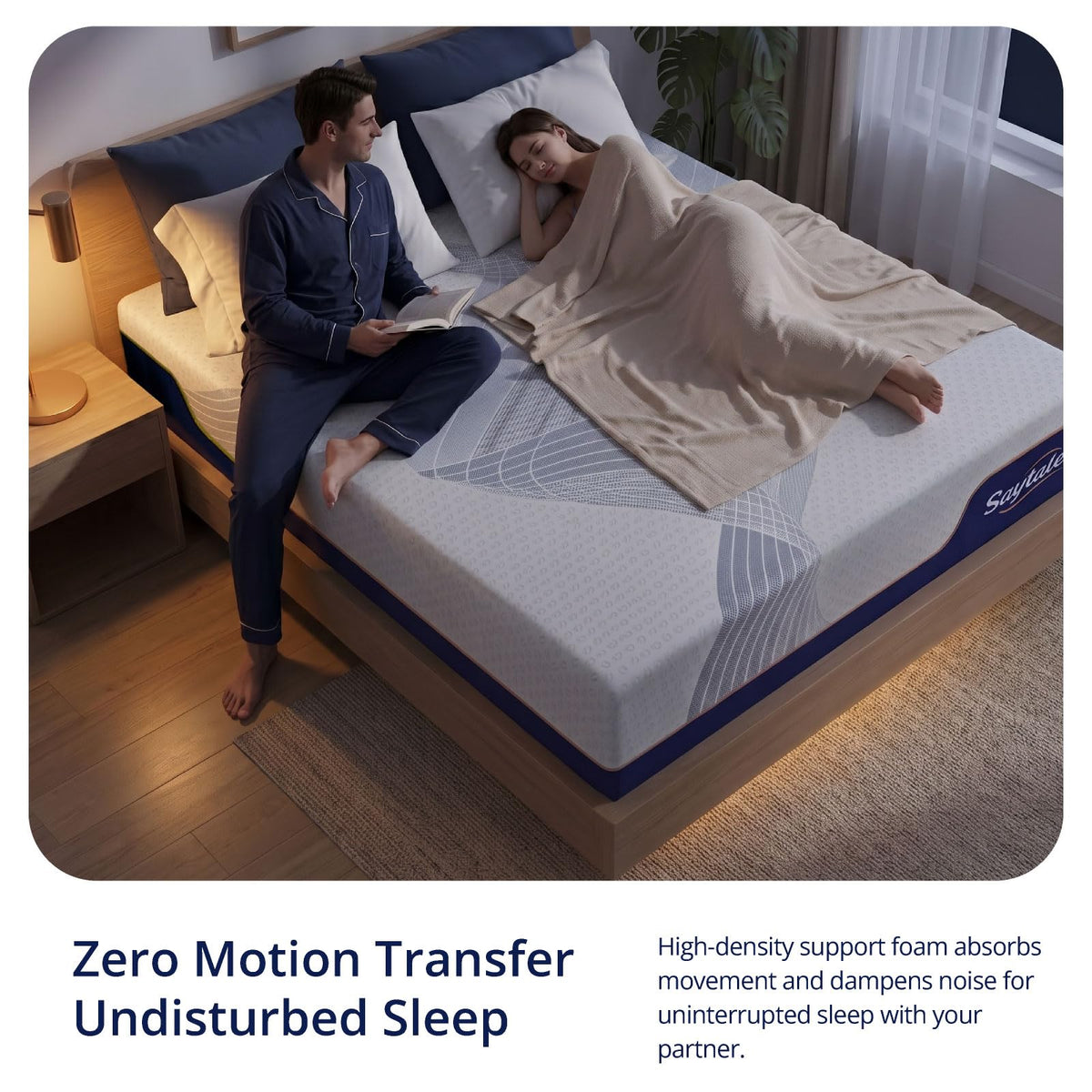 6 inch Twin Memory Foam Mattress M3812