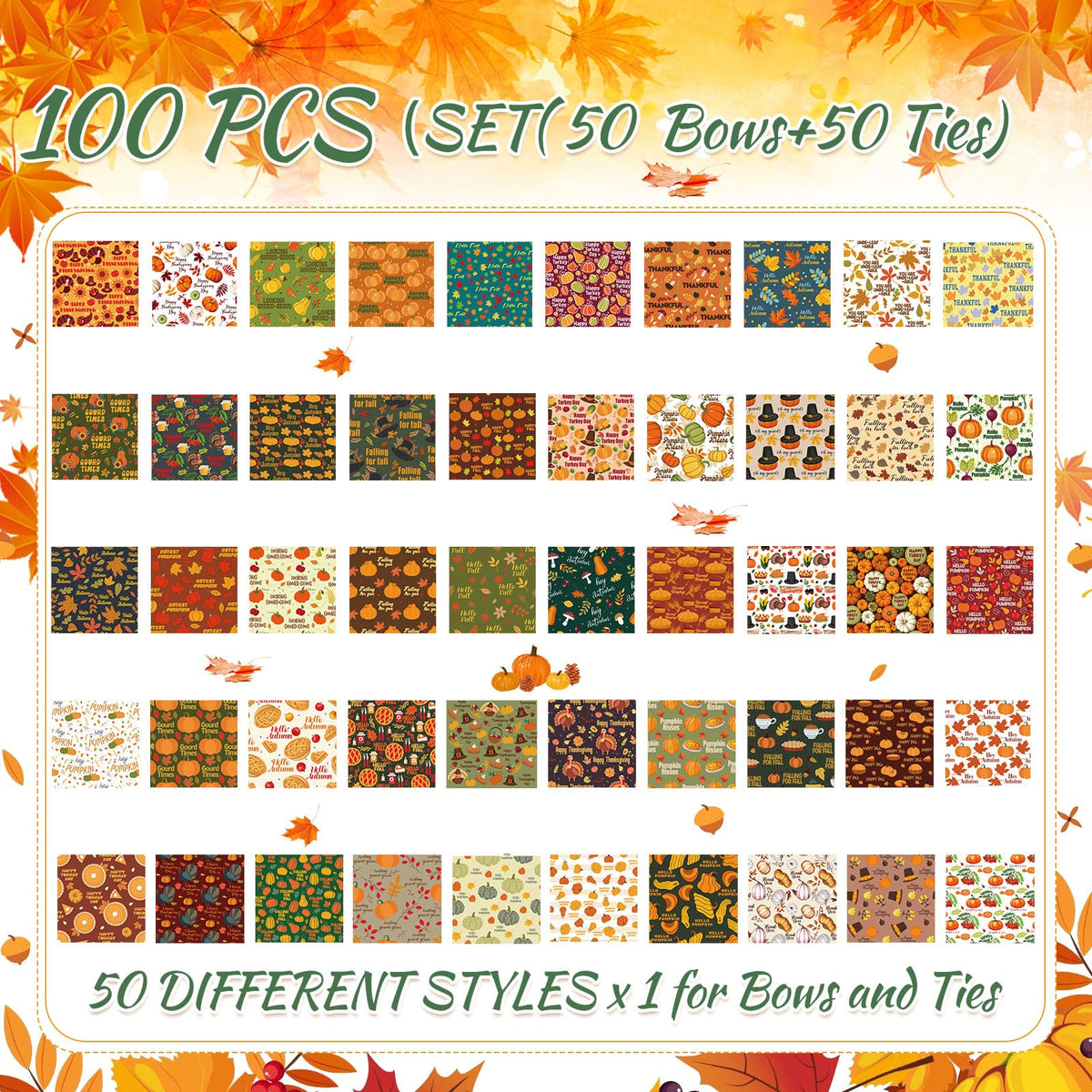 100 Pcs Adjustable Dog Bow Ties P847782
