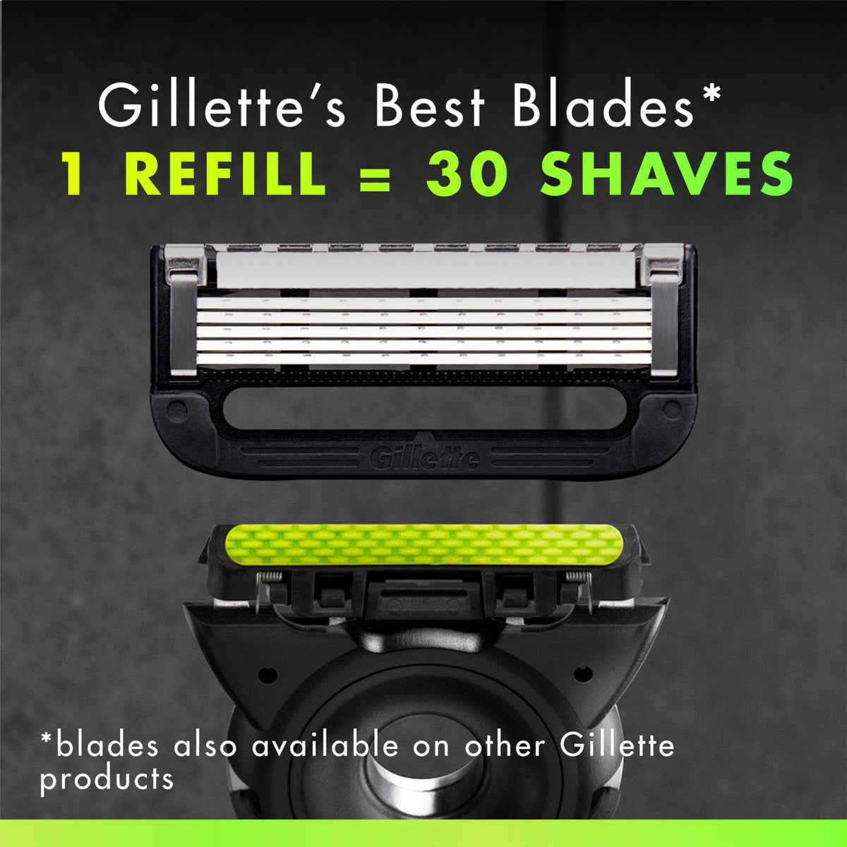 Razor Blade Shaving Refills 4 count F81059
