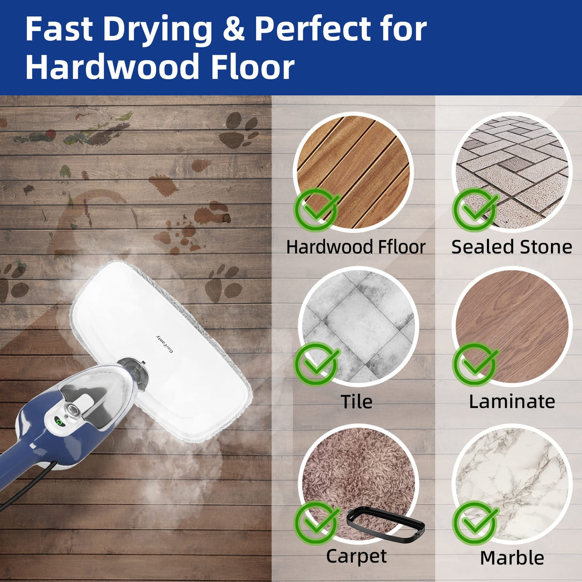 10-in-1 Steam Mop J489024