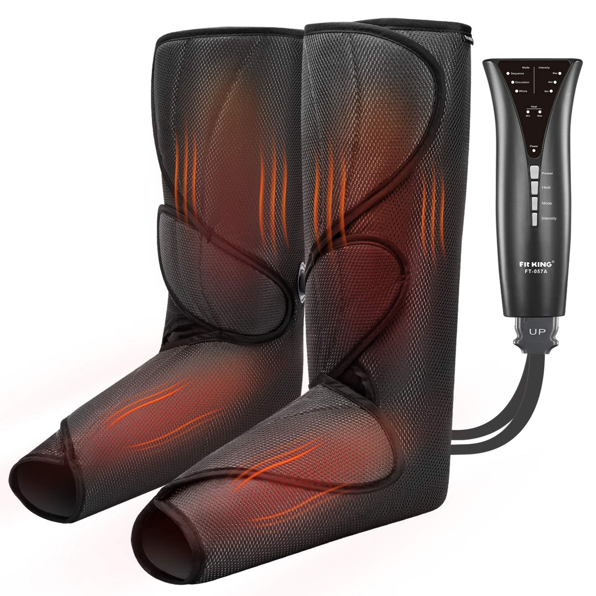 Air Compression Leg and Foot Massager with Heat V801
