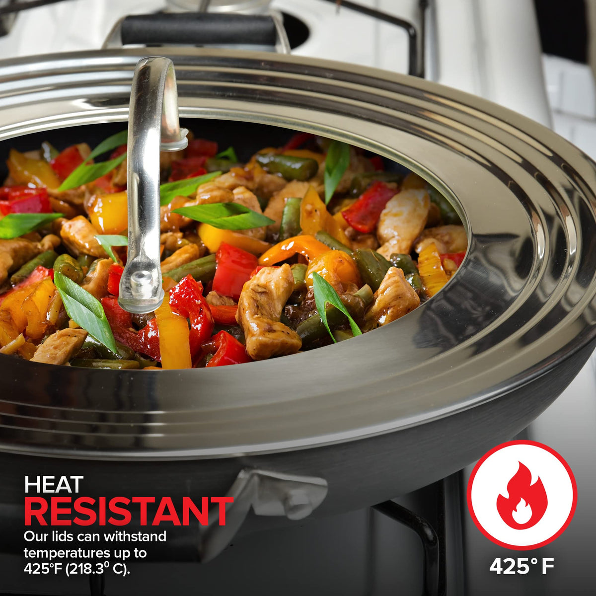Tempered Glass Universal Lid for Pots & Pans T96266