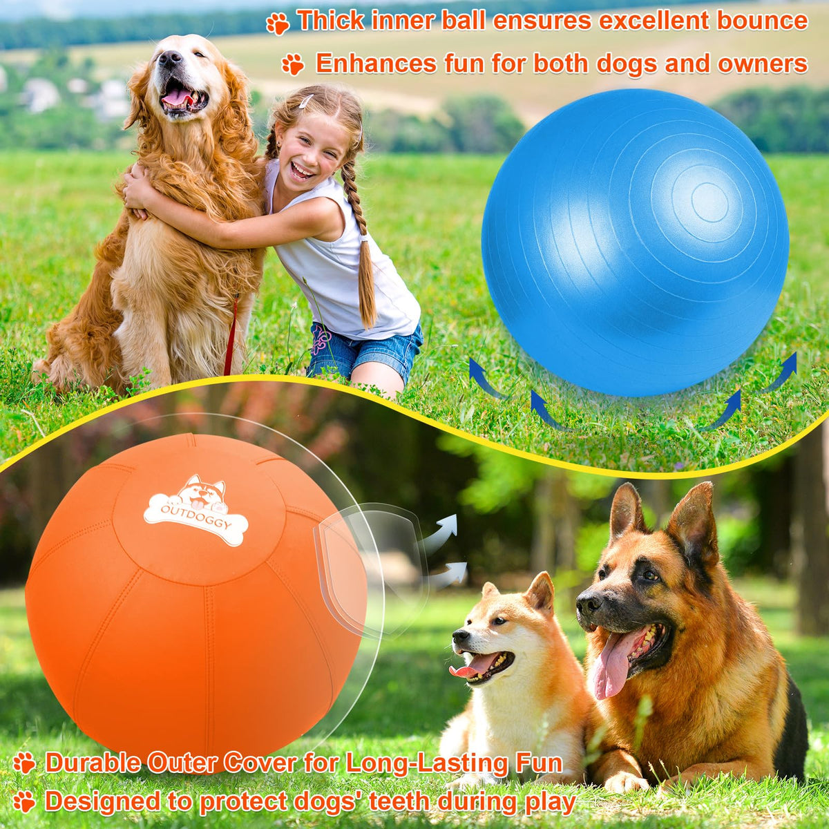 18'' Herding Ball for Dogs Z7739