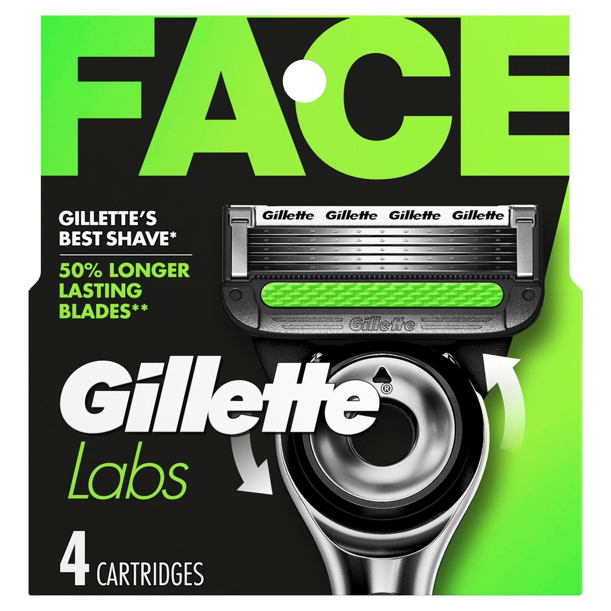 Razor Blade Shaving Refills 4 count F81059
