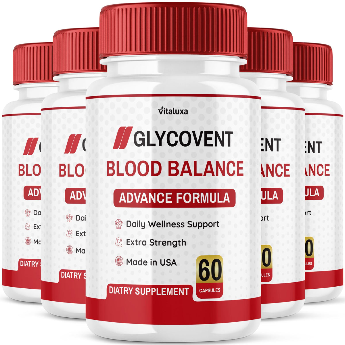 5 Pack Blood Balance Capsules 300 ct I868470