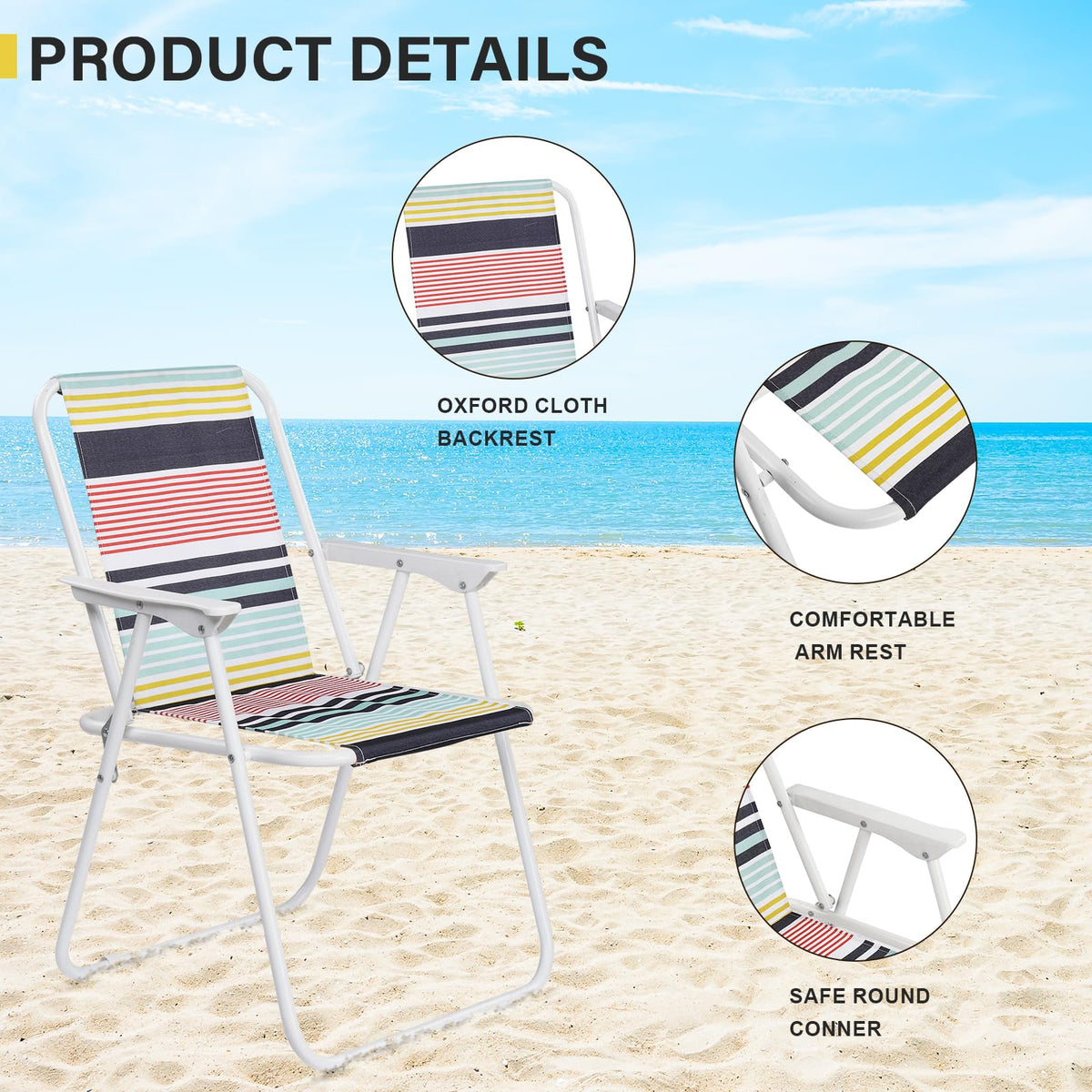 Folding Beach Chair P1140
