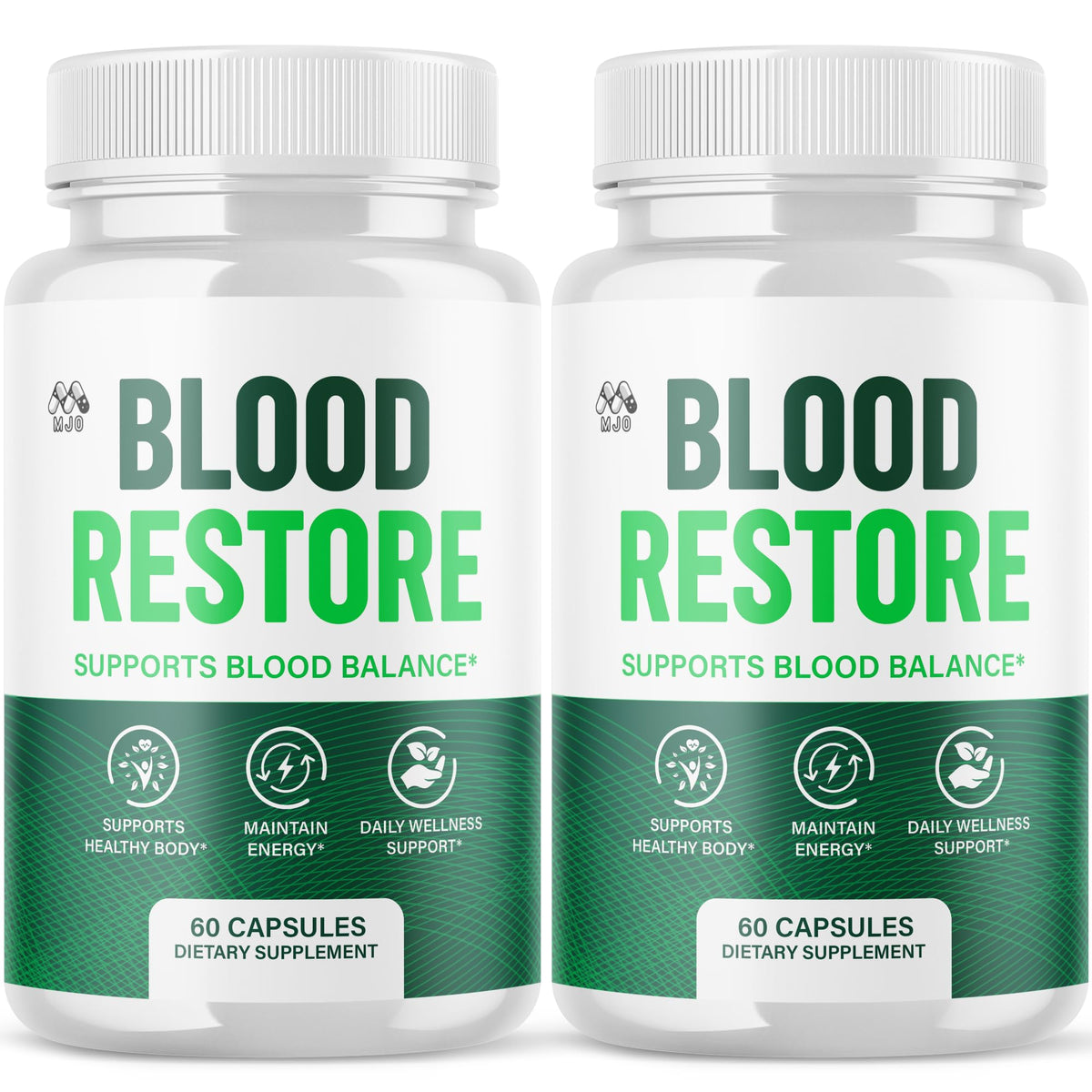 2 Pack Blood Restore Capsules 120 Capsules E527035