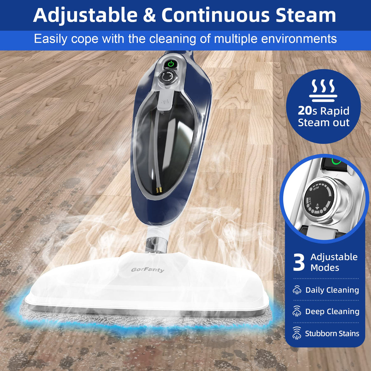 10-in-1 Steam Mop J489024