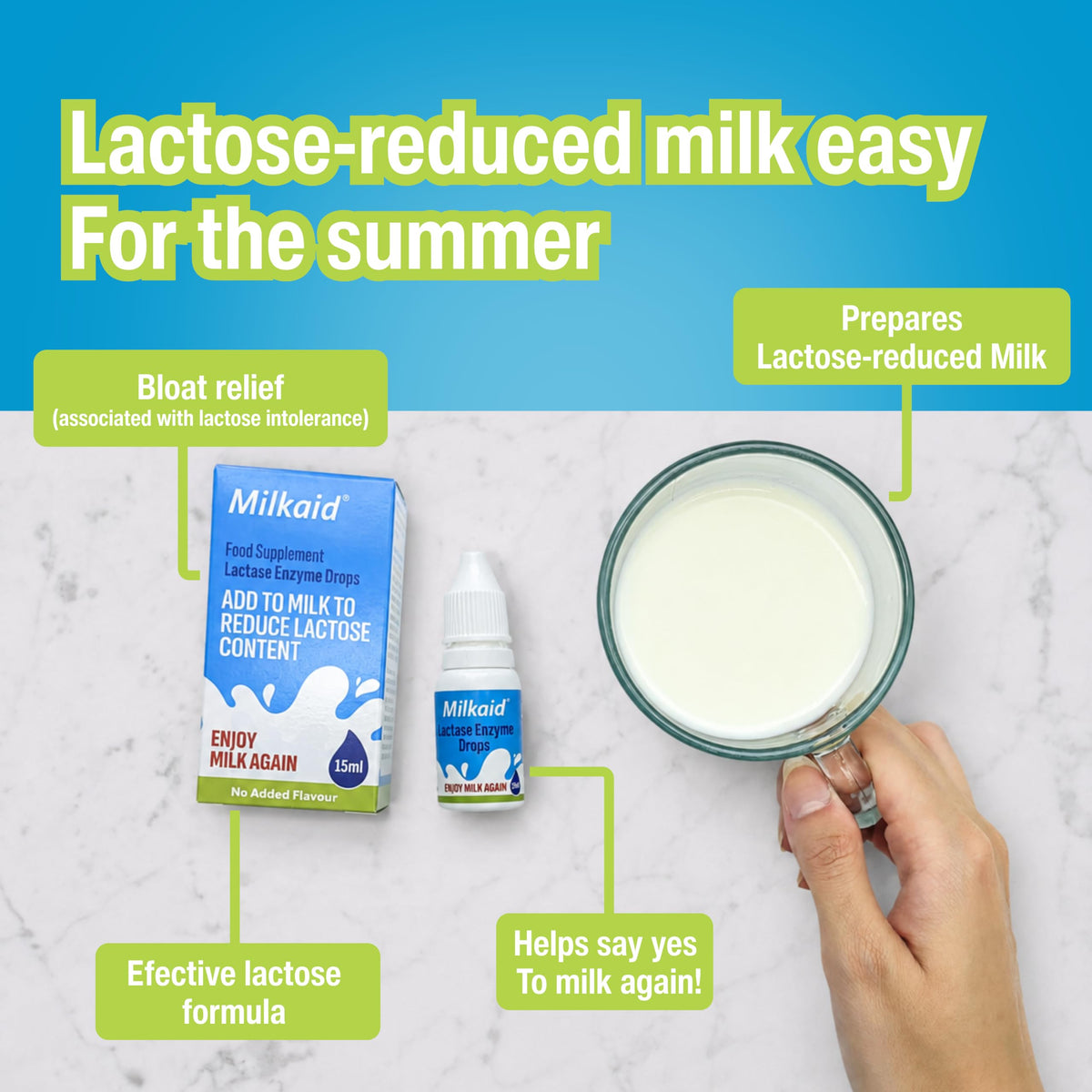 Lactase Enzyme Drops 0.5 Fl Oz I318