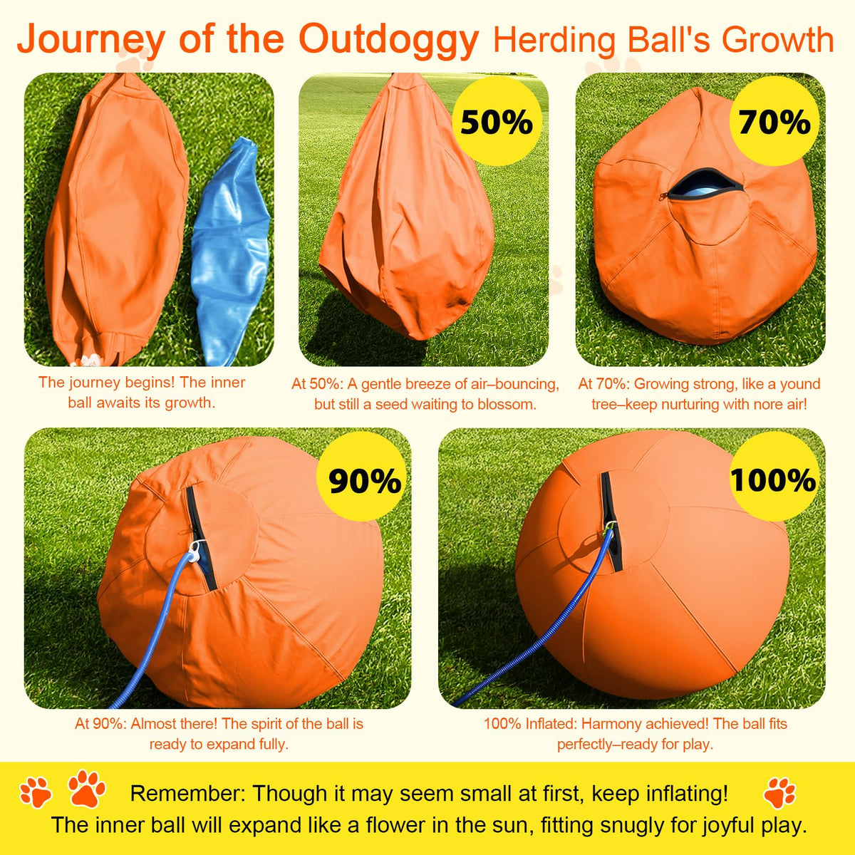 18'' Herding Ball for Dogs Z7739