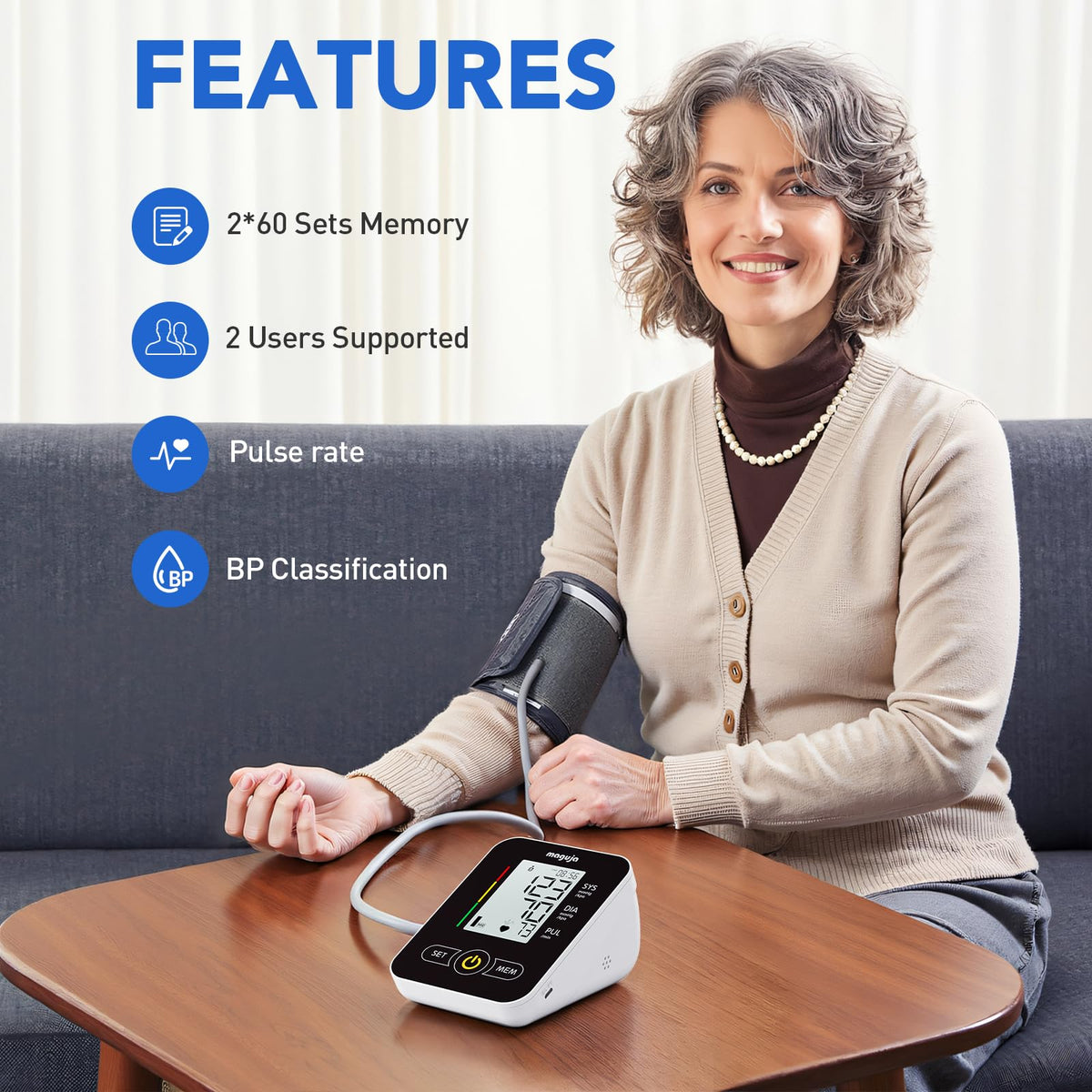 Upper Arm Blood Pressure Monitor U770710