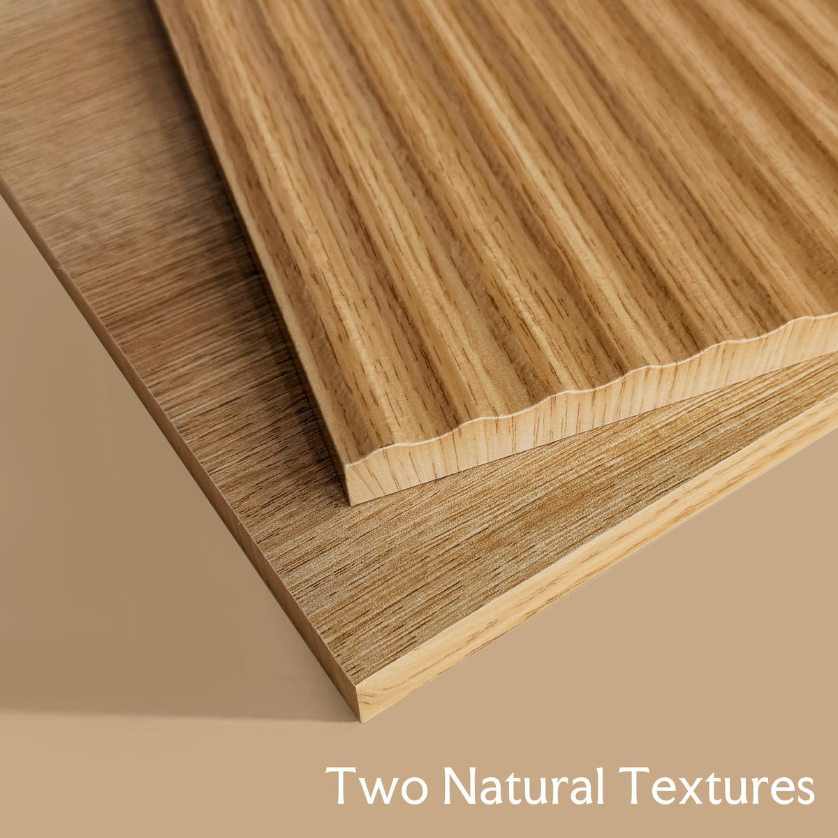 Wood Nightstand Set of 2 with 2 Drawers I232758