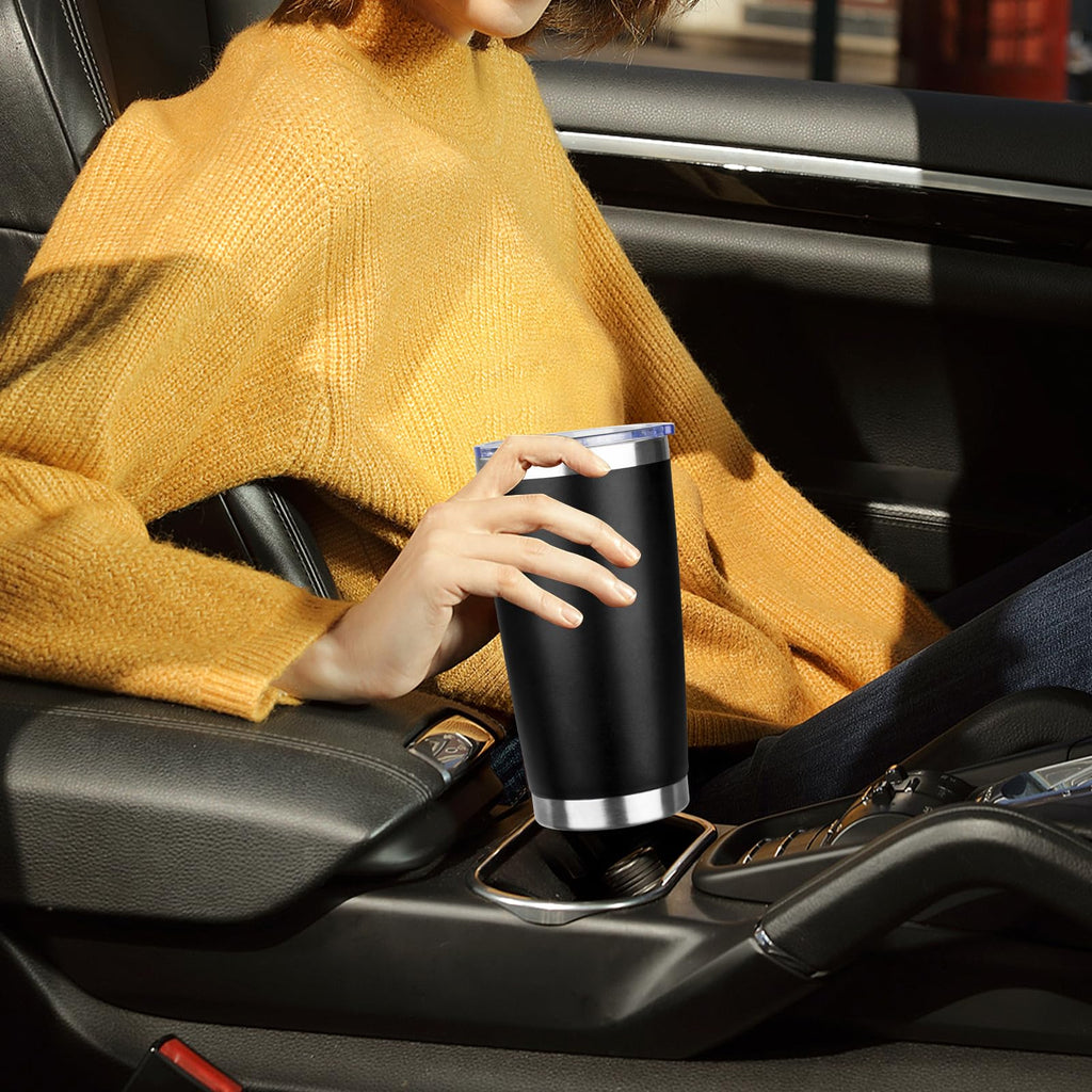 20oz Insulated Tumbler with Lid Straw S3636
