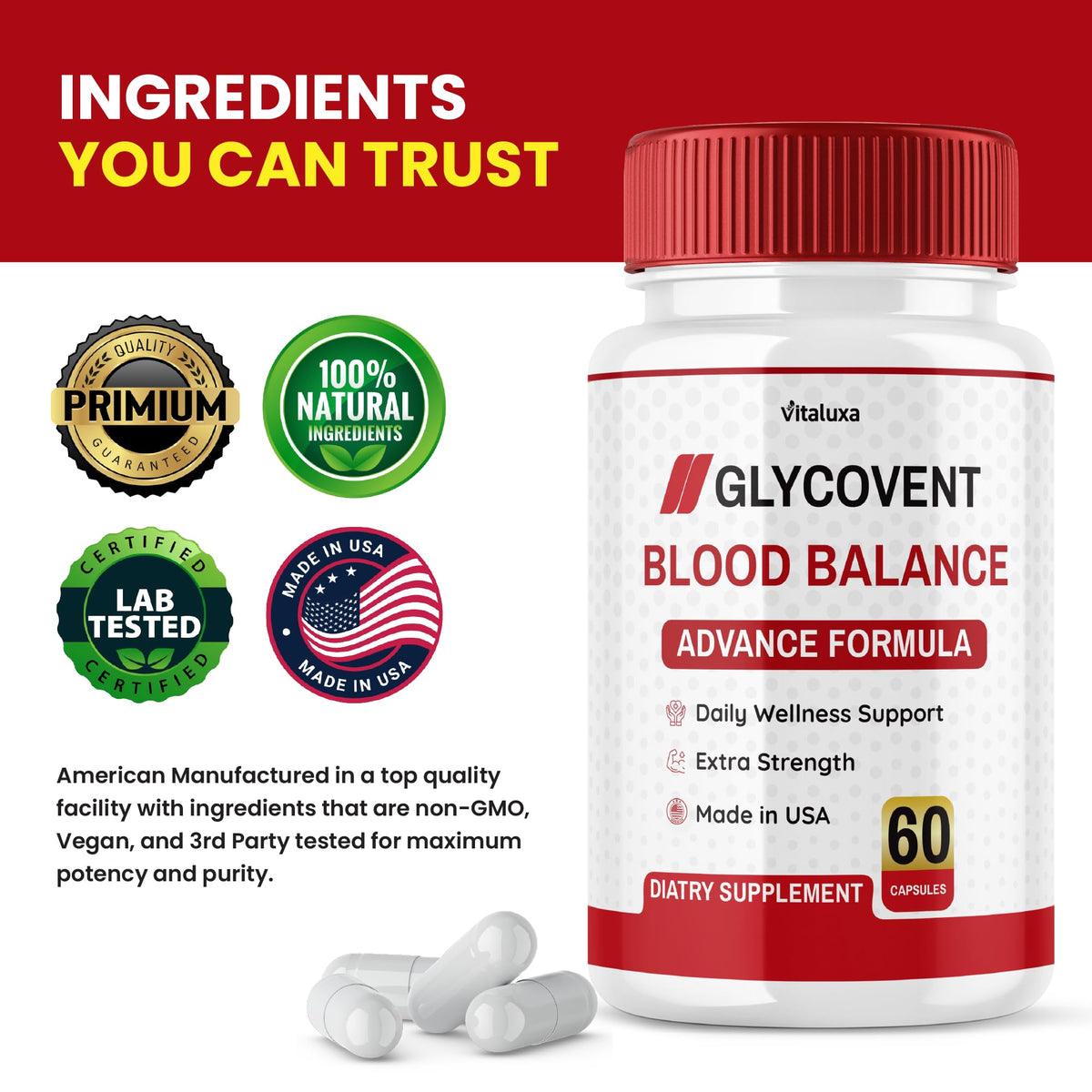 5 Pack Blood Balance Capsules 300 ct I868470