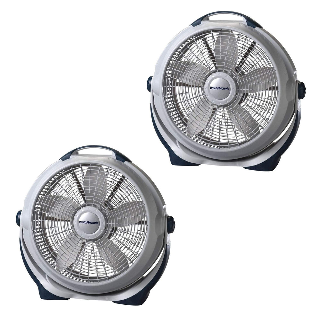 20 Inch 3 Speed Floor Fan 2 Pack X63726