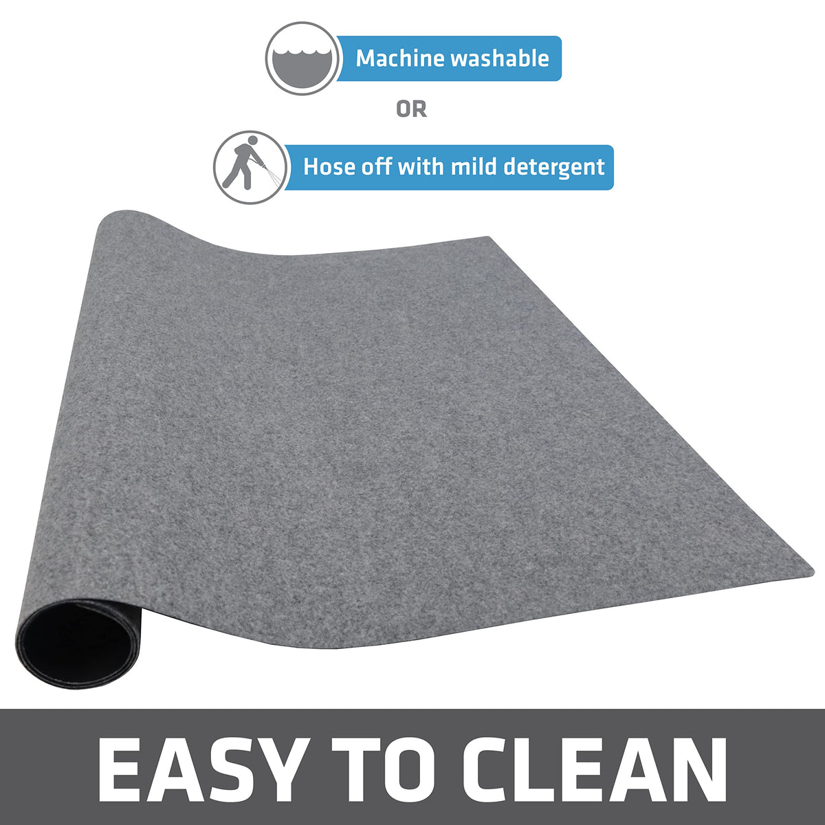 Waterproof Non-Slip Washable Dog Crate Mat Liner 29"x48" D792