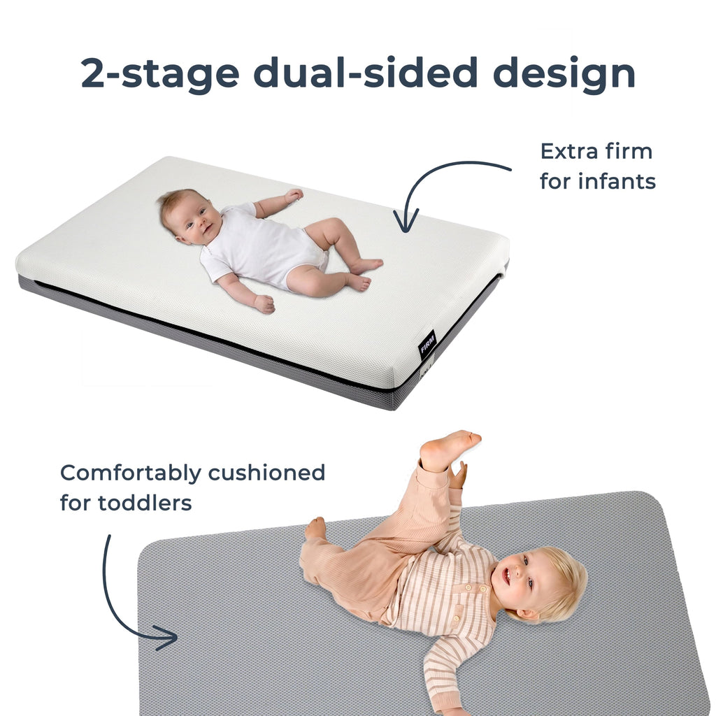 Mini Crib Mattress Dual Sided 38x24x4 Inch P5132