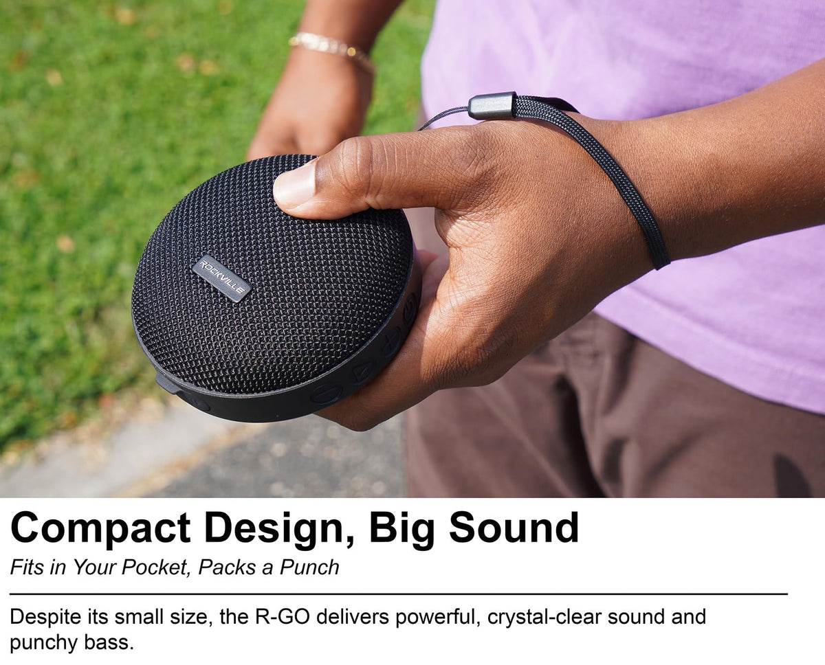 Waterproof Portable Bluetooth Speaker 2-Pack P96381