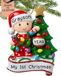 Baby's First Christmas Ornament 2026 D11729
