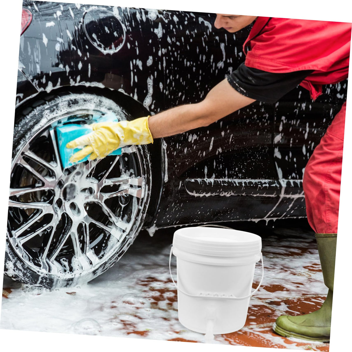 Water Storage Jug with Faucet 10l Plastic Container J560023
