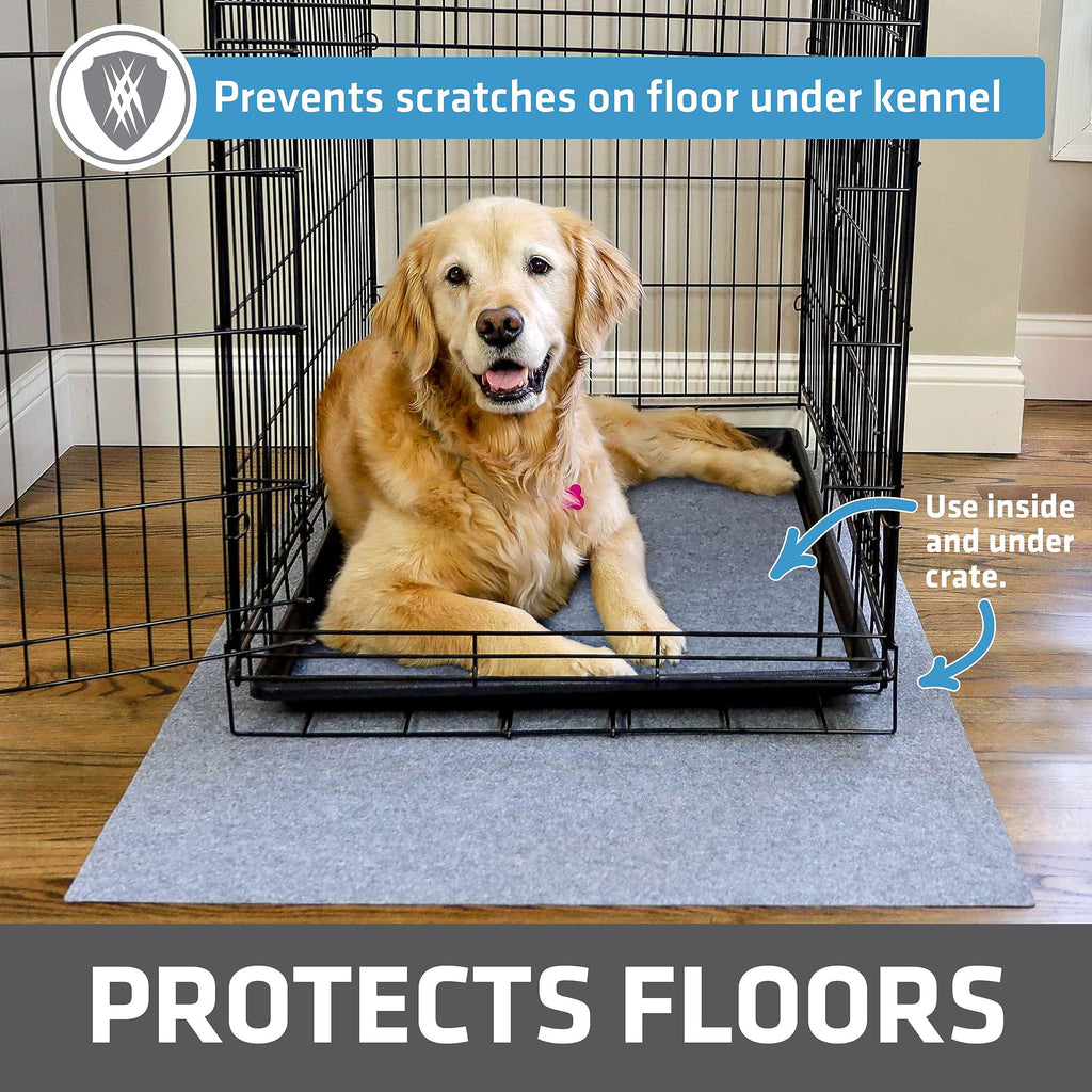 Waterproof Non-Slip Washable Dog Crate Mat Liner 29"x48" D792